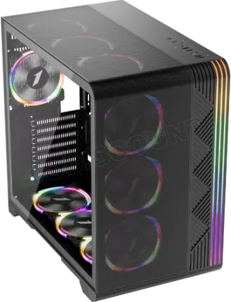 Photo de Boitier Mini Tour Micro ATX 1stPlayer VT7 RGB avec panneau vitré (Noir)
