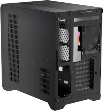 Photo de Boitier Mini Tour Micro ATX 1stPlayer VT7 RGB avec panneau vitré (Noir)