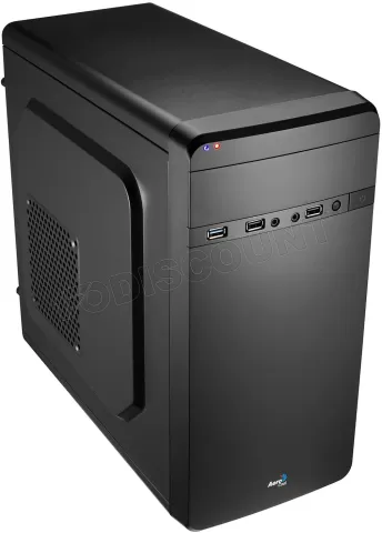 Photo de Boitier Mini Tour Micro ATX AeroCool QS-180 (Noir)