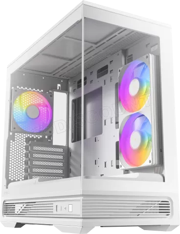 Photo de Boitier Mini Tour Micro ATX Antec C2M RGB avec panneaux vitrés (Blanc)