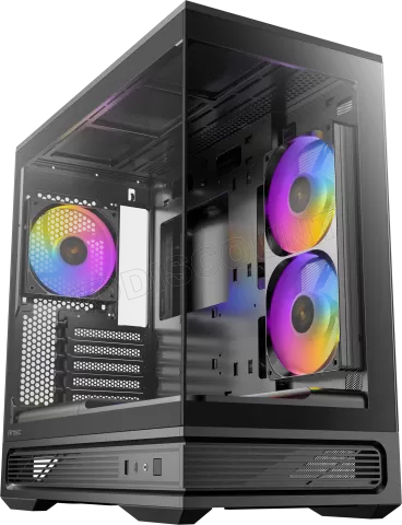 Photo de Boitier Mini Tour Micro ATX Antec C2M RGB avec panneaux vitrés (Noir)