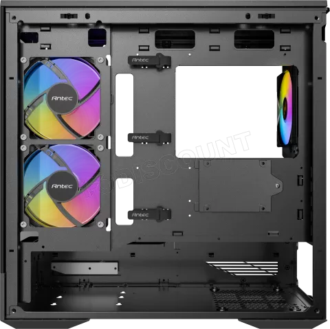 Photo de Boitier Mini Tour Micro ATX Antec C2M RGB avec panneaux vitrés (Noir)
