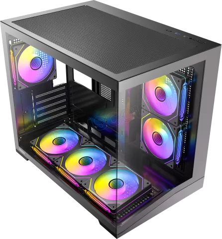 Photo de Boitier Mini Tour Micro ATX Antec CX M3 RGB avec panneaux vitré (Noir)