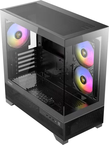 Photo de Boitier Mini Tour Micro-ATX Antec CX500M RGB avec panneaux vitrés (Noir)