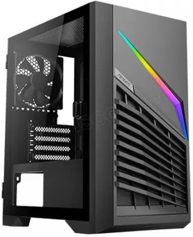 Photo de Boitier Mini Tour Micro ATX Antec Dark Phantom DP31 RGB avec panneau vitré (Noir)