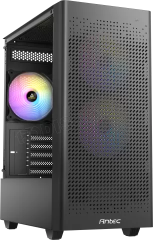 Photo de Boitier Mini Tour Micro-ATX Antec NX500M RGB avec panneaux vitrés (Noir)