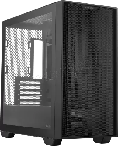 Photo de Boitier Mini Tour Micro ATX Asus A21 avec panneaux vitrés (Noir)