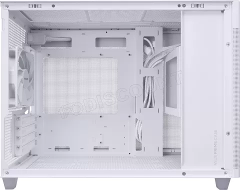 Photo de Boitier Mini Tour Micro ATX Asus Prime AP201 avec panneau vitré (Blanc)