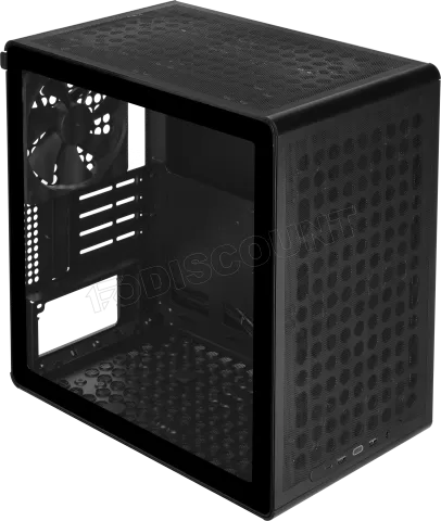 Photo de Boitier Mini Tour Micro ATX Cooler Master Q300L V3 avec panneau vitré (Noir)