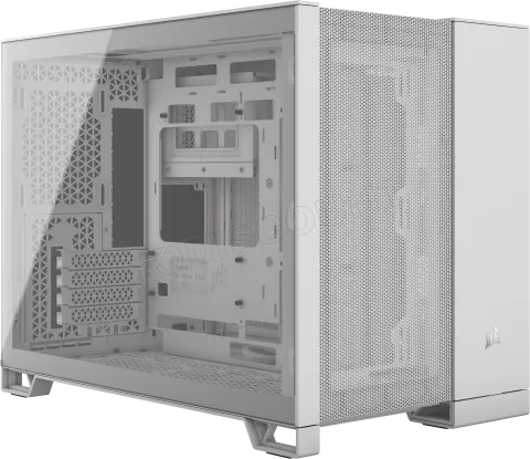 Photo de Boitier Mini Tour Micro ATX Corsair 2500D Airflow avec panneau vitré (Blanc)