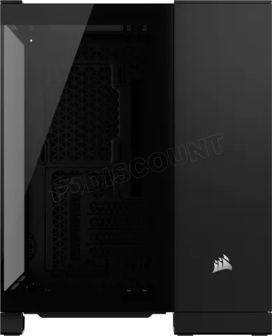 Photo de Boitier Mini Tour Micro ATX Corsair 2500X avec panneaux vitrés (Noir)