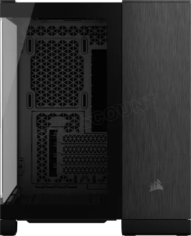 Photo de Boitier Mini Tour Micro ATX Corsair 2500X avec panneaux vitrés (Noir/Gris)