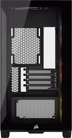 Photo de Boitier Mini Tour Micro ATX Corsair 2800X RS-R RGB avec panneaux vitrés (Noir)