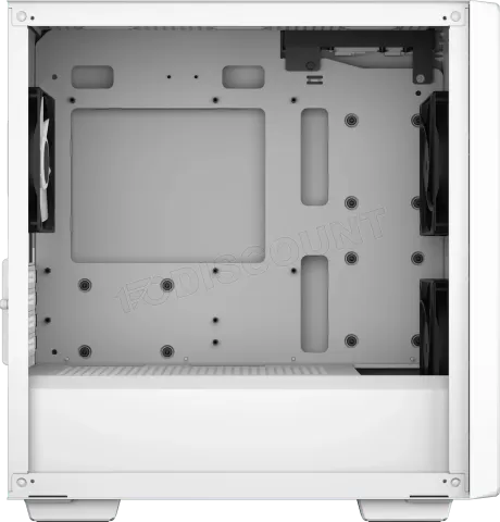 Photo de Boitier Mini Tour Micro ATX DeepCool CC360 RGB avec panneau vitré (Blanc)
