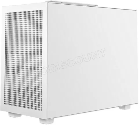 Photo de Boitier Mini Tour Micro ATX DeepCool CH160 Plus avec panneau vitré (Blanc)