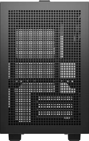 Photo de Boitier Mini Tour Micro ATX DeepCool CH160 Plus avec panneau vitré (Noir)