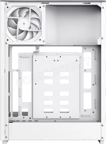 Photo de Boitier Mini Tour Micro ATX Gamemax T20 RGB avec panneaux vitrés (Blanc)