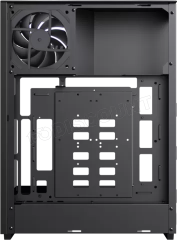 Photo de Boitier Mini Tour Micro ATX Gamemax T20 RGB avec panneaux vitrés (Noir)