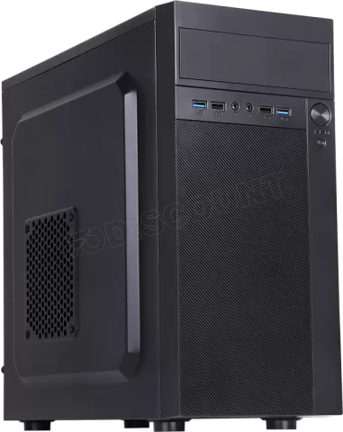 Photo de Boitier Mini Tour Micro ATX iTek Theon + alimentation 500W (Noir)