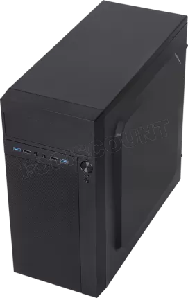 Photo de Boitier Mini Tour Micro ATX iTek Theon + alimentation 500W (Noir)