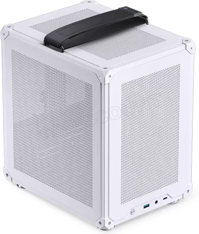 Photo de Boitier Mini Tour Micro-ATX Jonsbo C6 Handle (Blanc)