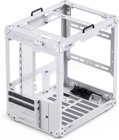 Photo de Boitier Mini Tour Micro-ATX Jonsbo C6 Handle (Blanc)