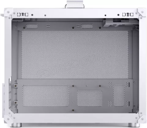 Photo de Boitier Mini Tour Micro-ATX Jonsbo C6 Max avec panneau vitré (Blanc)