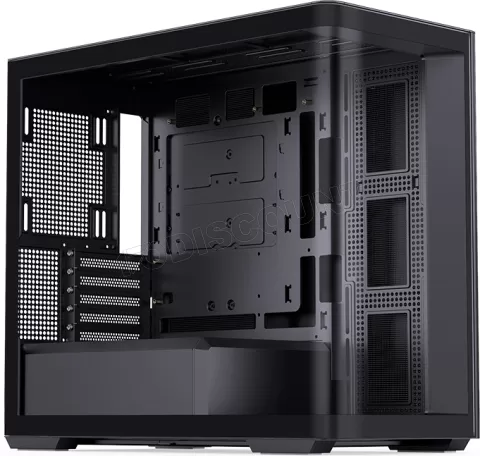 Photo de Boitier Mini Tour Micro-ATX Jonsbo D300 avec panneaux vitrés (Noir)