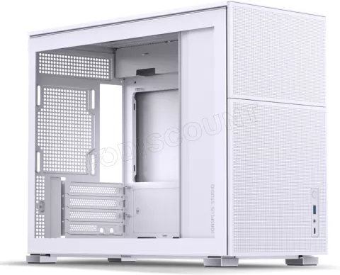 Photo de Boitier Mini Tour Micro ATX Jonsbo D31 Mesh avec panneau vitré (Blanc)