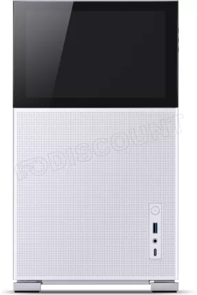 Photo de Boitier Mini Tour Micro ATX Jonsbo D31 Mesh Screen avec panneau vitré (Blanc)