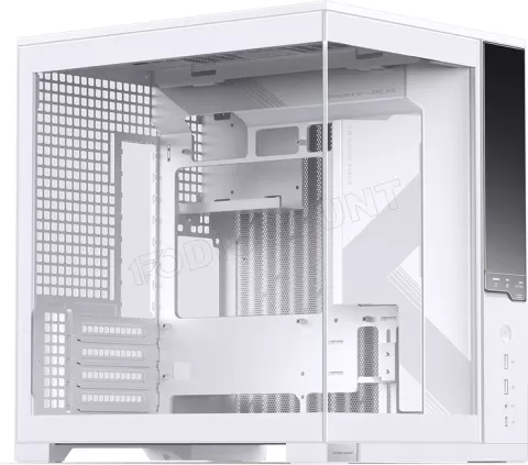 Photo de Boitier Mini Tour Micro ATX Jonsbo D34 avec panneaux vitrés (Blanc)