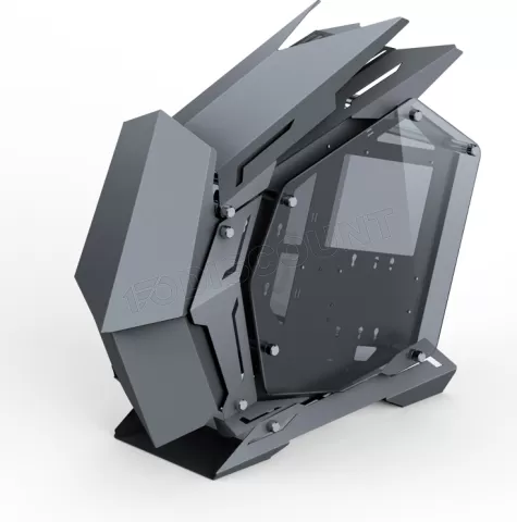 Photo de Boitier Mini Tour Micro ATX Jonsbo Mod-3 Mini avec panneaux vitrés (Gris)