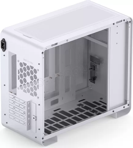 Photo de Boitier Mini Tour Micro-ATX Jonsbo U4 Mini avec panneau vitré (Blanc)