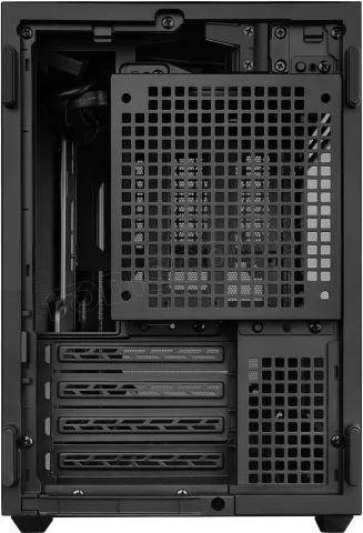 Photo de Boitier Mini Tour Micro ATX Lian Li B4 Wood (Noir)