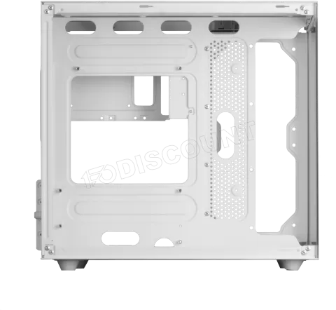 Photo de Boitier Mini Tour Micro ATX Mars Gaming MC-View avec panneaux vitrés (Blanc)