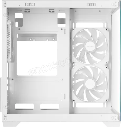 Photo de Boitier Mini Tour Micro ATX Mars Gaming MC-View3 RGB avec panneaux vitrés (Blanc)