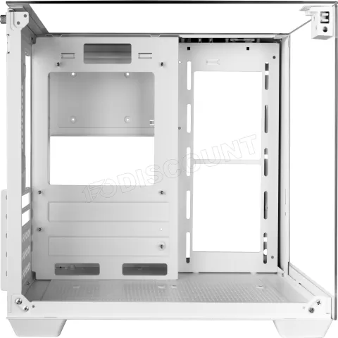 Photo de Boitier Mini Tour Micro ATX Mars Gaming MC-VISIONM avec panneaux vitrés (Blanc)