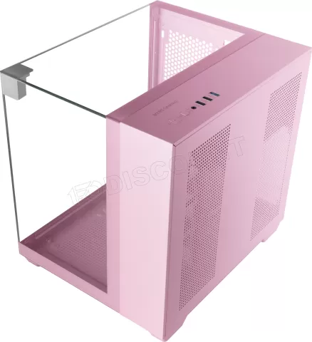 Photo de Boitier Mini Tour Micro ATX Mars Gaming MC-VISIONM avec panneaux vitrés (Rose)