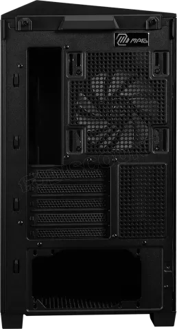 Photo de Boitier Mini Tour Micro ATX MSI Mag Pano M100R Project Zero RGB avec panneaux vitrés (Noir)