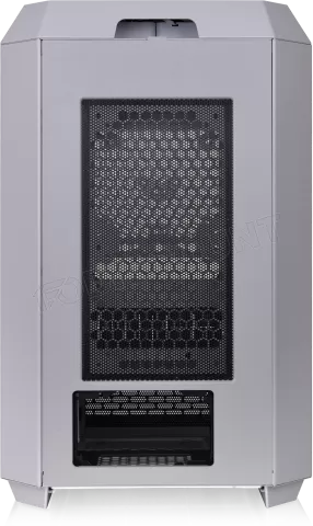 Photo de Boitier Mini Tour Micro ATX Thermaltake The Tower 300 avec panneaux vitrés (Gris)
