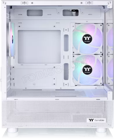 Photo de Boitier Mini Tour Micro ATX Thermaltake View 170 TG RGB avec panneau vitré (Blanc)