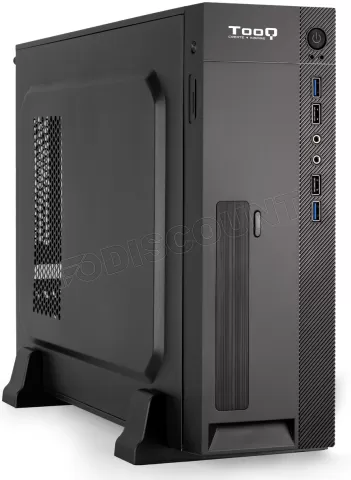 Photo de Boitier Mini Tour Micro ATX TooQ TQC-3008U3C + Alimentation 500W (Noir)