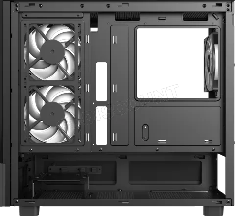 Photo de Boitier Mini Tour Micro ATX Xeron Nex C31 RGB  avec panneaux vitrés (Noir)