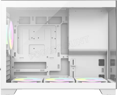 Photo de Boitier Mini Tour Micro ATX Xeron Nex C33 RGB  avec panneaux vitrés (Blanc)