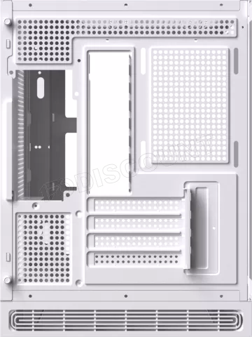 Photo de Boitier Mini Tour Micro ATX Xigmatek Cloud M Digital avec panneaux vitrés (Blanc)