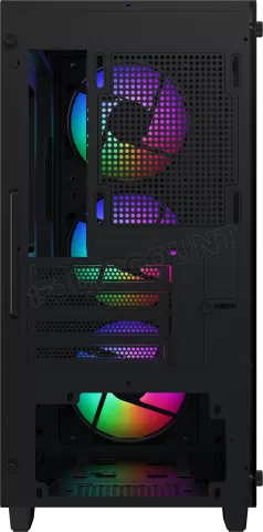 Photo de Boitier Mini Tour Micro ATX Xigmatek NYX Air II RGB avec panneau vitré (Noir)