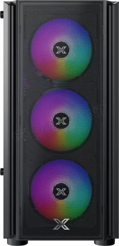 Photo de Boitier Mini Tour Micro ATX Xigmatek NYX Air RGB avec panneau vitré (Noir)