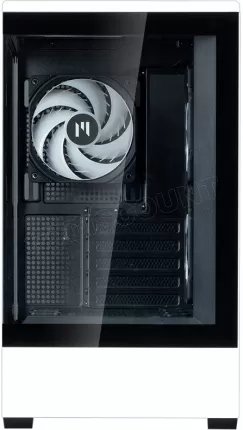 Photo de Boitier Mini Tour Micro ATX Zalman P30 RGB avec panneaux vitrés (Noir/Blanc)