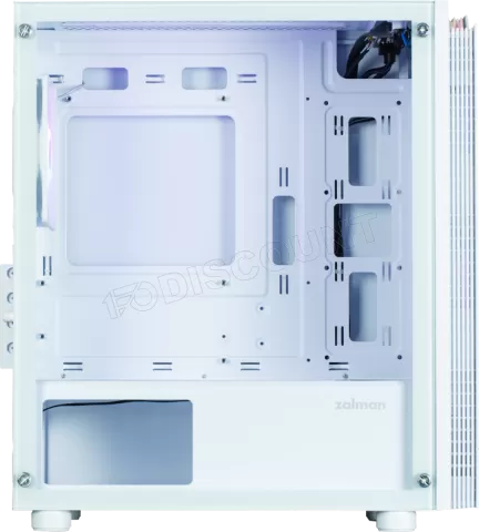 Photo de Boitier Mini Tour Micro ATX Zalman T4 Plus avec panneau vitré (Blanc)
