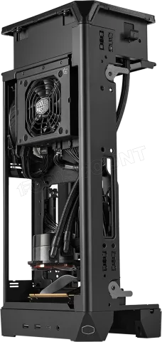 Photo de Boitier Mini Tour Mini ITX Cooler Master NCore 100 Max (Bronze) avec alimentation 850W